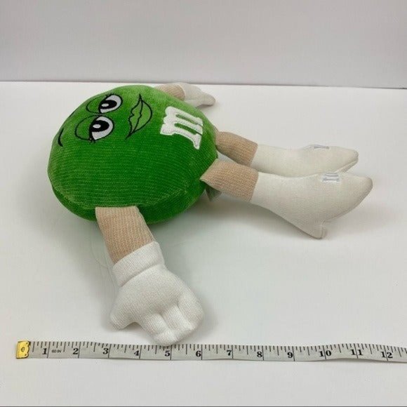 Mars M&M’s World Green Character M&M Knit Plush - Picture 11 of 11